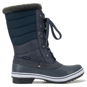 JBU by Jambu Women's Siberia Water Resistant Snow Boot, Navy, 8.5