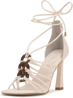 Jessica Simpson Womens Achaia Square Toe Thong Strappy Sandals