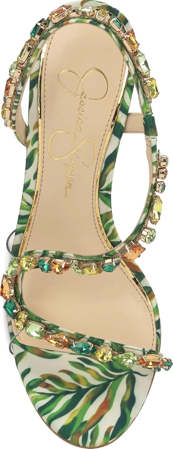 Jessica Simpson Women's Jaycin Embellished Heeled Sandal