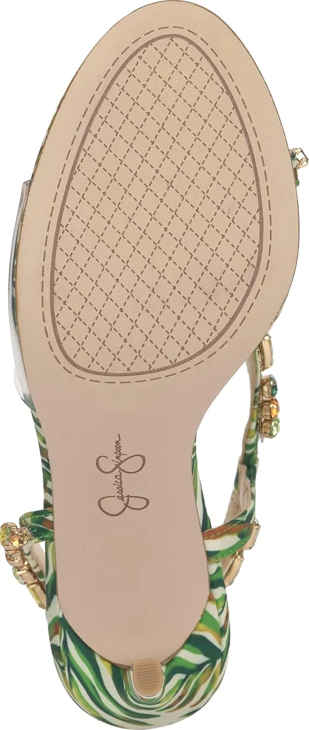 Jessica Simpson Women's Jaycin Embellished Heeled Sandal