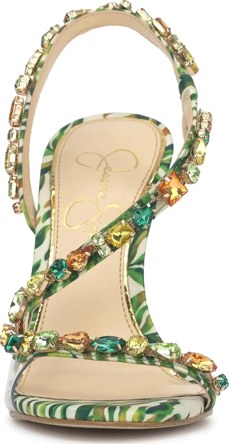 Jessica Simpson Women's Jaycin Embellished Heeled Sandal