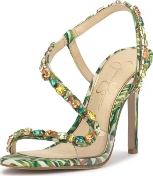 Jessica Simpson Women's Jaycin Embellished Heeled Sandal