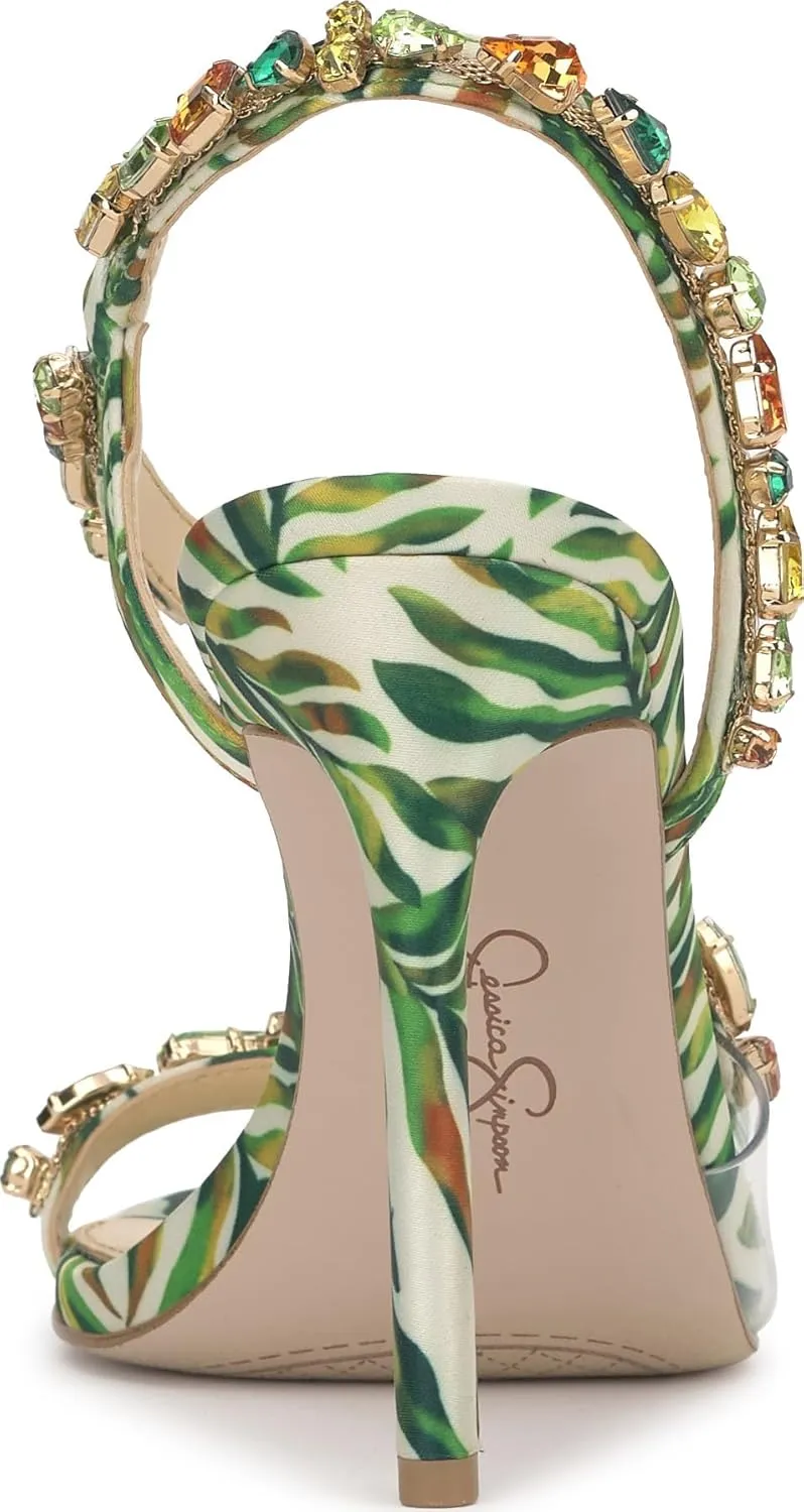 Jessica Simpson Women's Jaycin Embellished Heeled Sandal