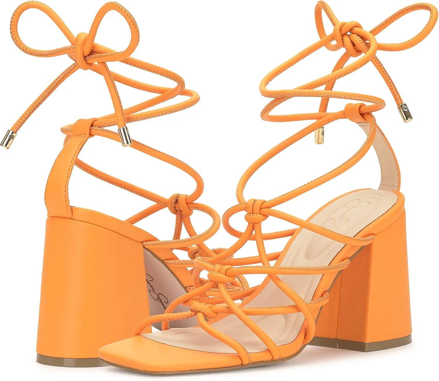 Jessica Simpson Womens Ozias Strappy Pumps