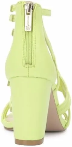 Jessica Simpson Women's Stassey Strappy Block Heel Sandal Heeled