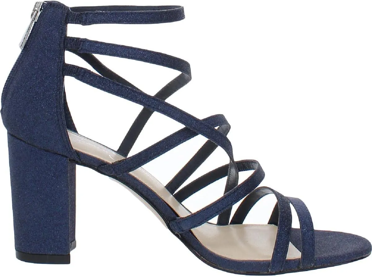 Jessica Simpson Women's Stassey Strappy Block Heel Sandal Heeled