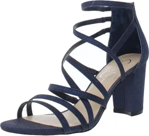 Jessica Simpson Women's Stassey Strappy Block Heel Sandal Heeled