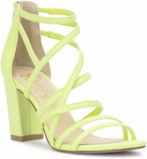 Jessica Simpson Women's Stassey Strappy Block Heel Sandal Heeled