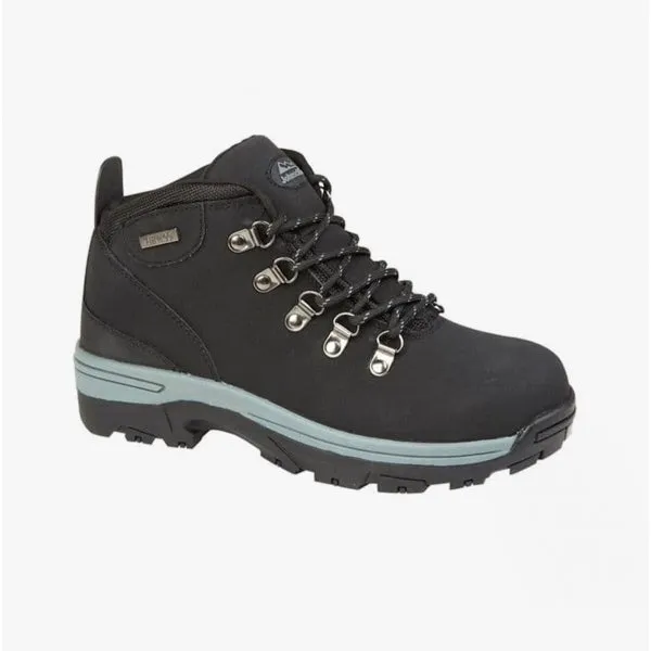Johnscliffe TREK Womens Waterproof Hiking Boots Black