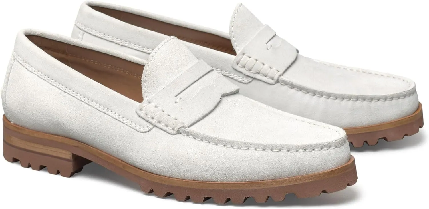 Johnston & Murphy Baldwin Lug Penny Loafer Slip-On Dress Casual Shoe