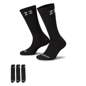 JORDAN ESSENTIALS CREW SOCKS (3 PAIRS )