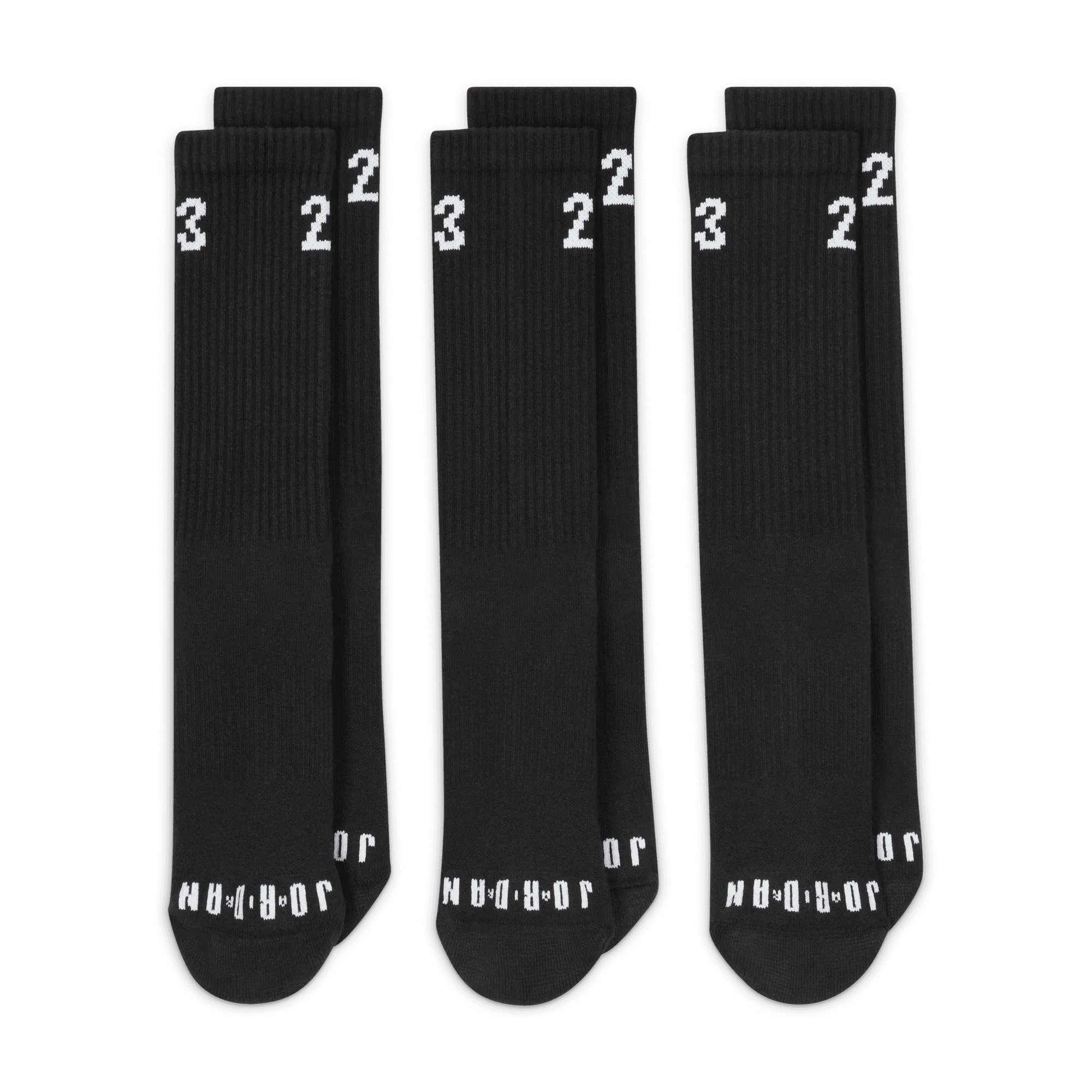JORDAN ESSENTIALS CREW SOCKS (3 PAIRS )