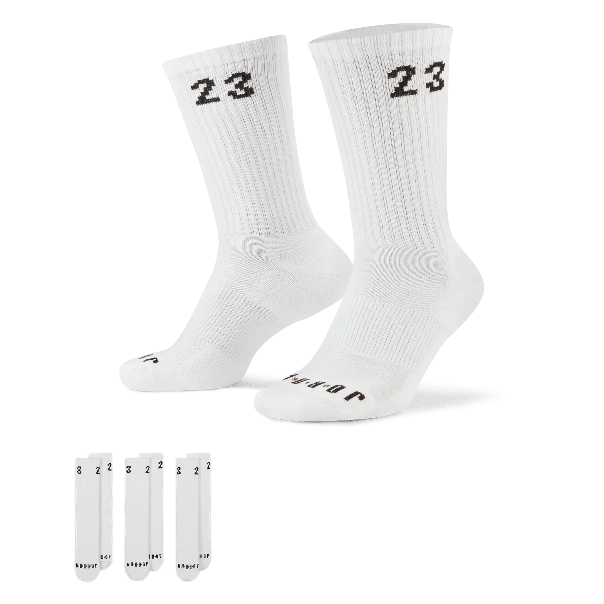 JORDAN ESSENTIALS CREW SOCKS (3 PAIRS)