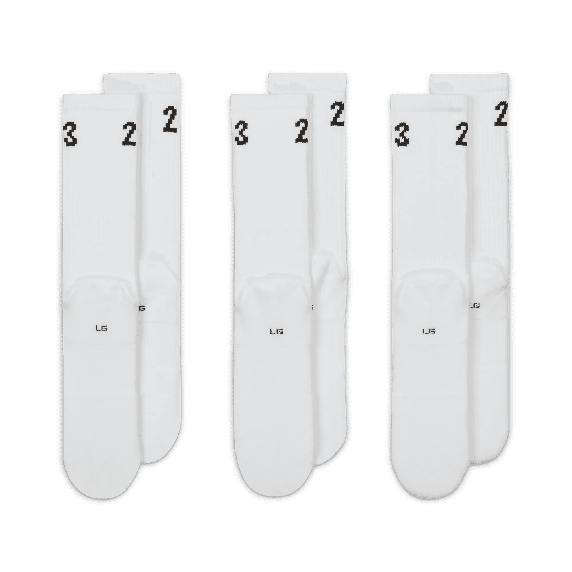 JORDAN ESSENTIALS CREW SOCKS (3 PAIRS)