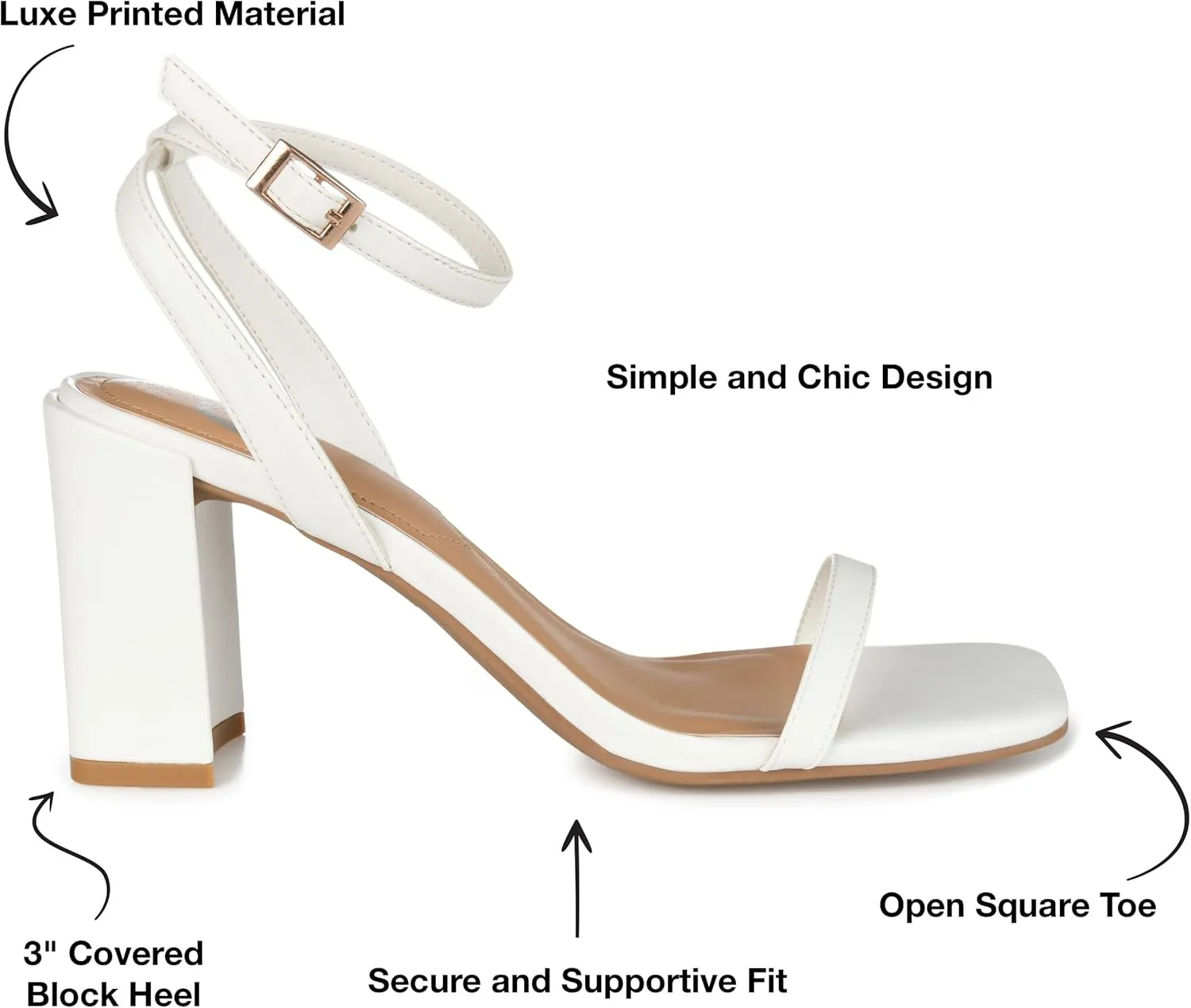 Journee Women's Chasity Sandals