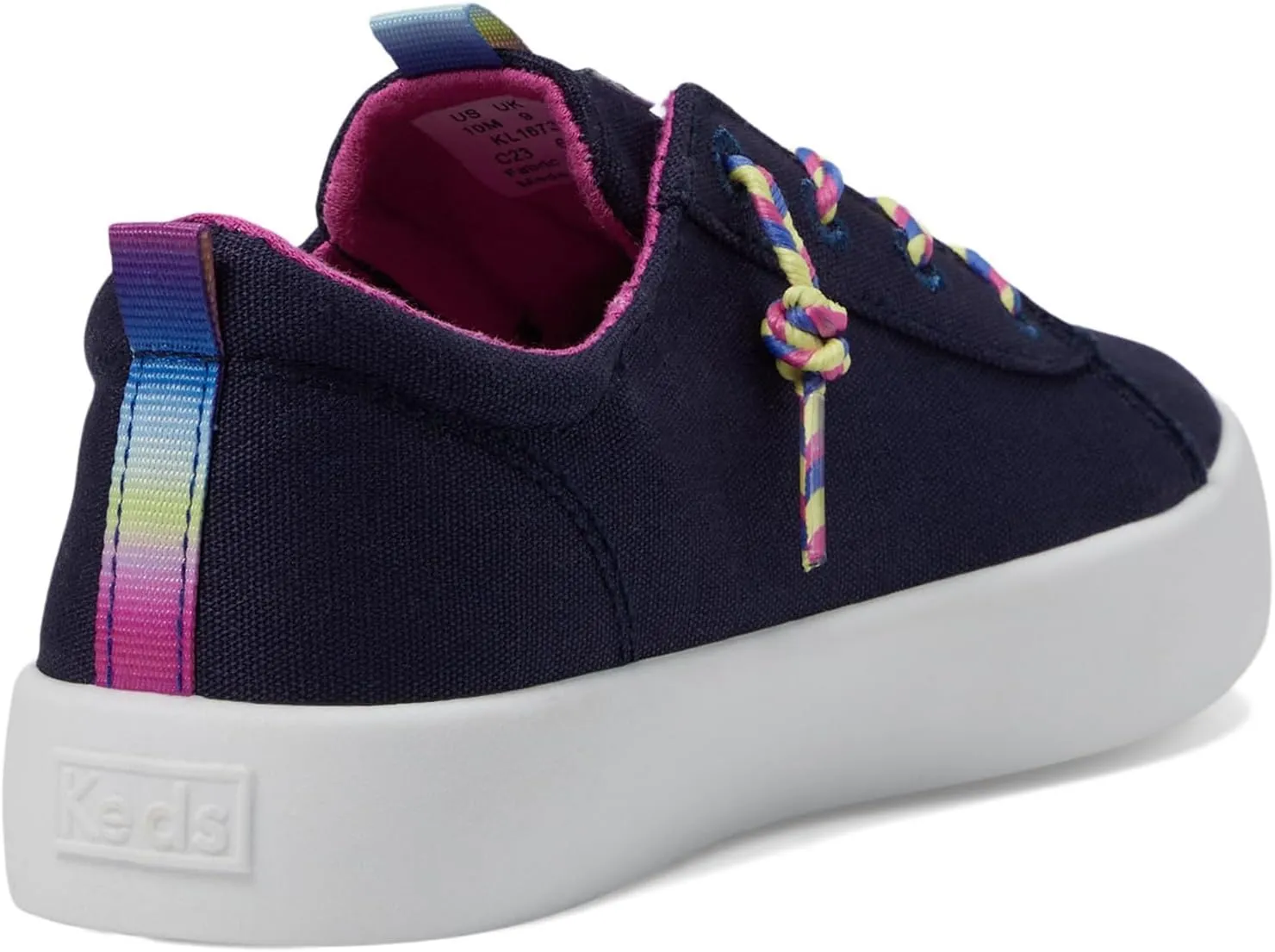 Keds Unisex-Child Kickback Jr Sneaker