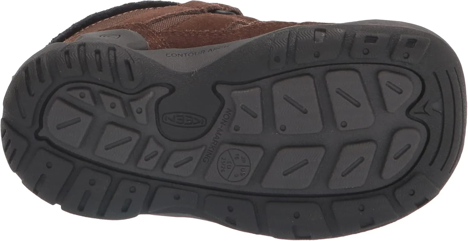 KEEN Kids' Knotch Chukka Mid Height Insulated Easy On Snow Boot