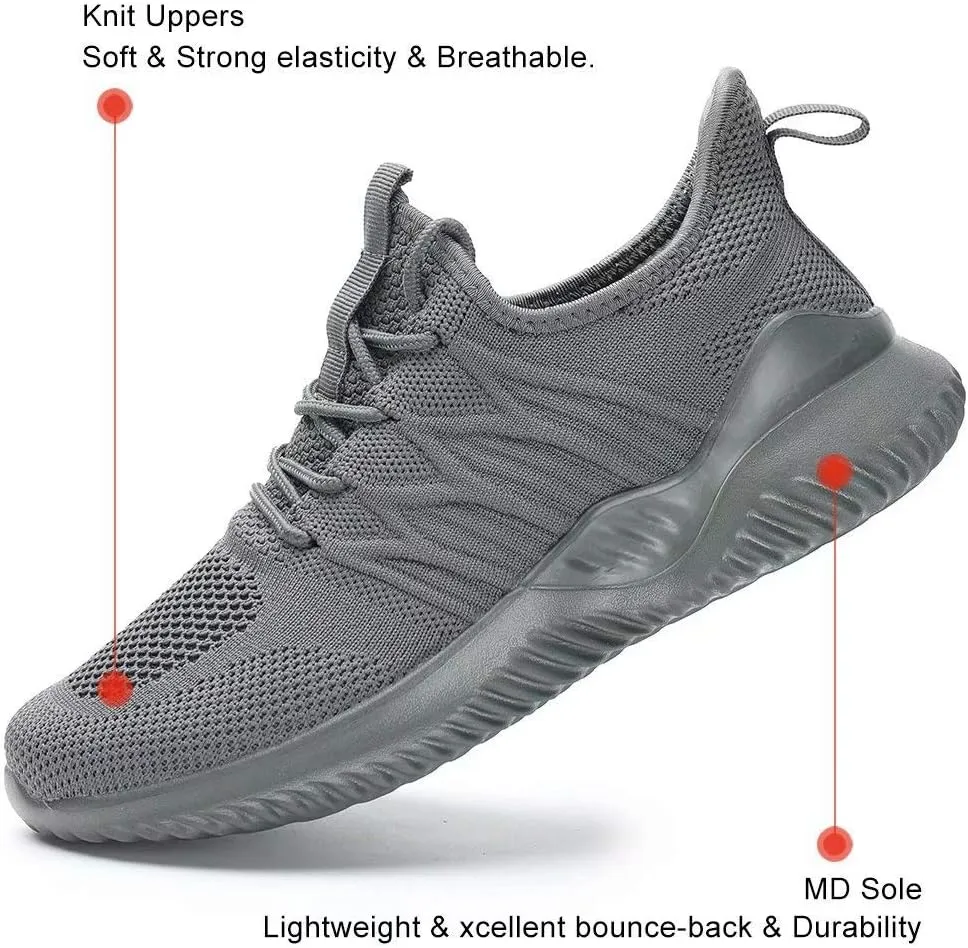 KEEZMZ Womens Ladies Walking Running Shoes Slip On Lightweight Casual Tennis Sneakers Clothes Shoes
