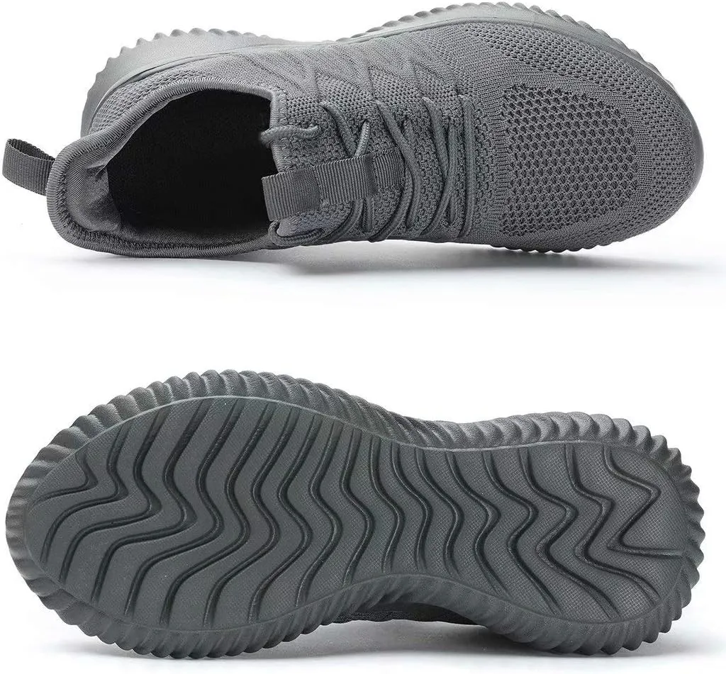 KEEZMZ Womens Ladies Walking Running Shoes Slip On Lightweight Casual Tennis Sneakers Clothes Shoes