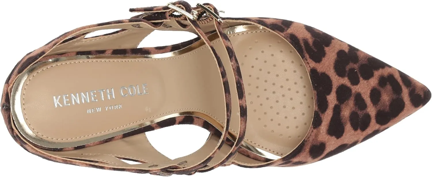 Kenneth Cole Women's Riley 85 Double Strap Mule Heeled Sandal