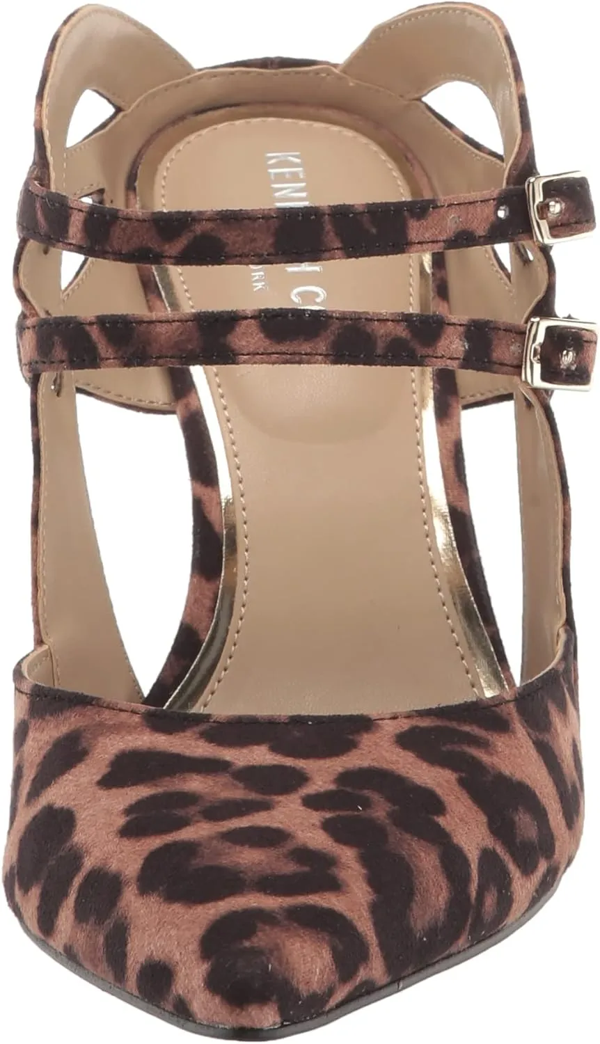 Kenneth Cole Women's Riley 85 Double Strap Mule Heeled Sandal