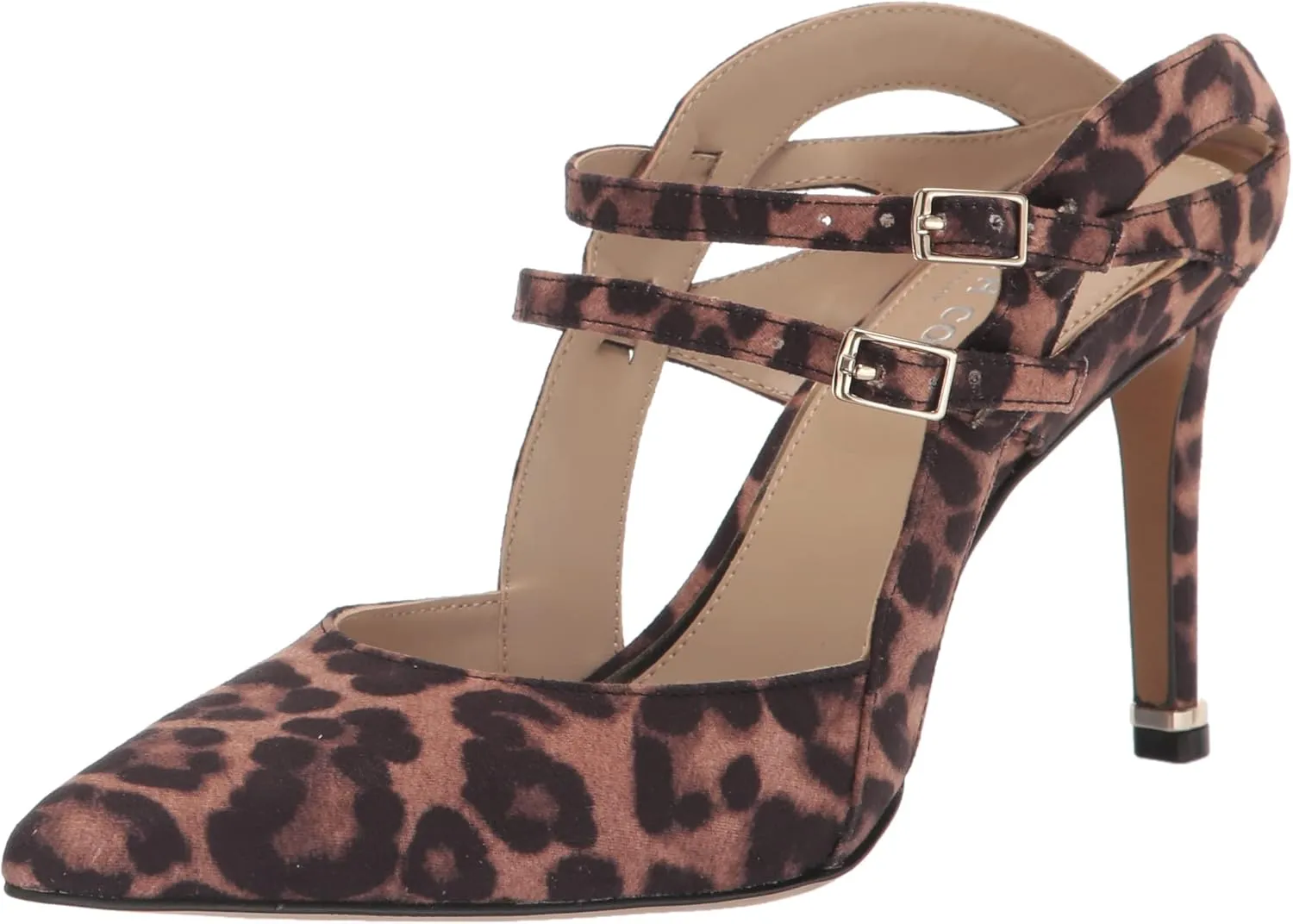 Kenneth Cole Women's Riley 85 Double Strap Mule Heeled Sandal