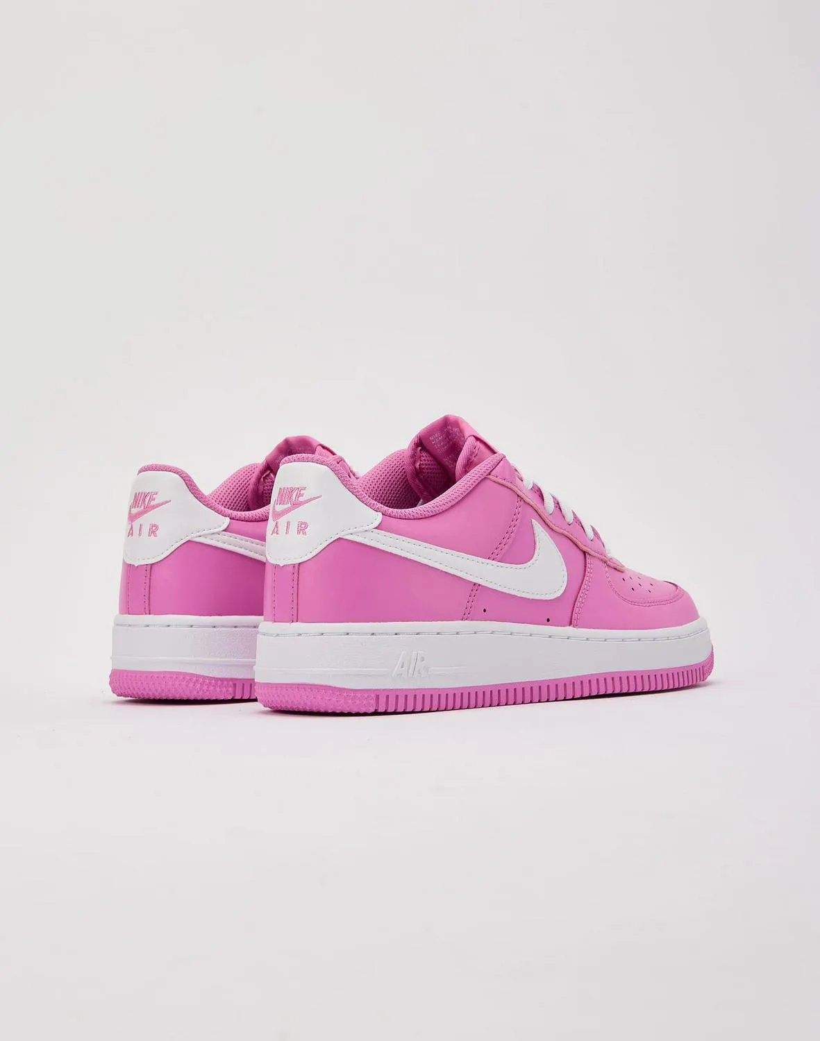 Kids Nike Air Force 1 Low GS Pink White FV5948-600 Shoe Sneaker Trainer