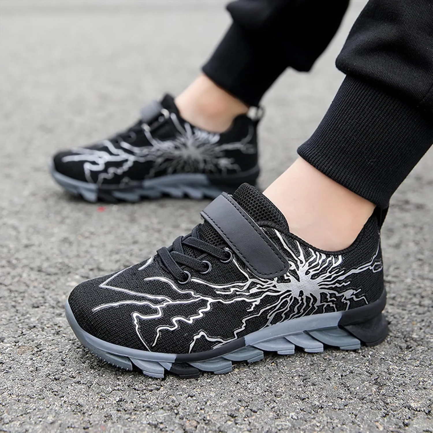 Kids Shoes Sneakers for Boys Girls Running Trainer Breathable Sport Shoes Lightweight Sneakers for Little Kids/Big Kids