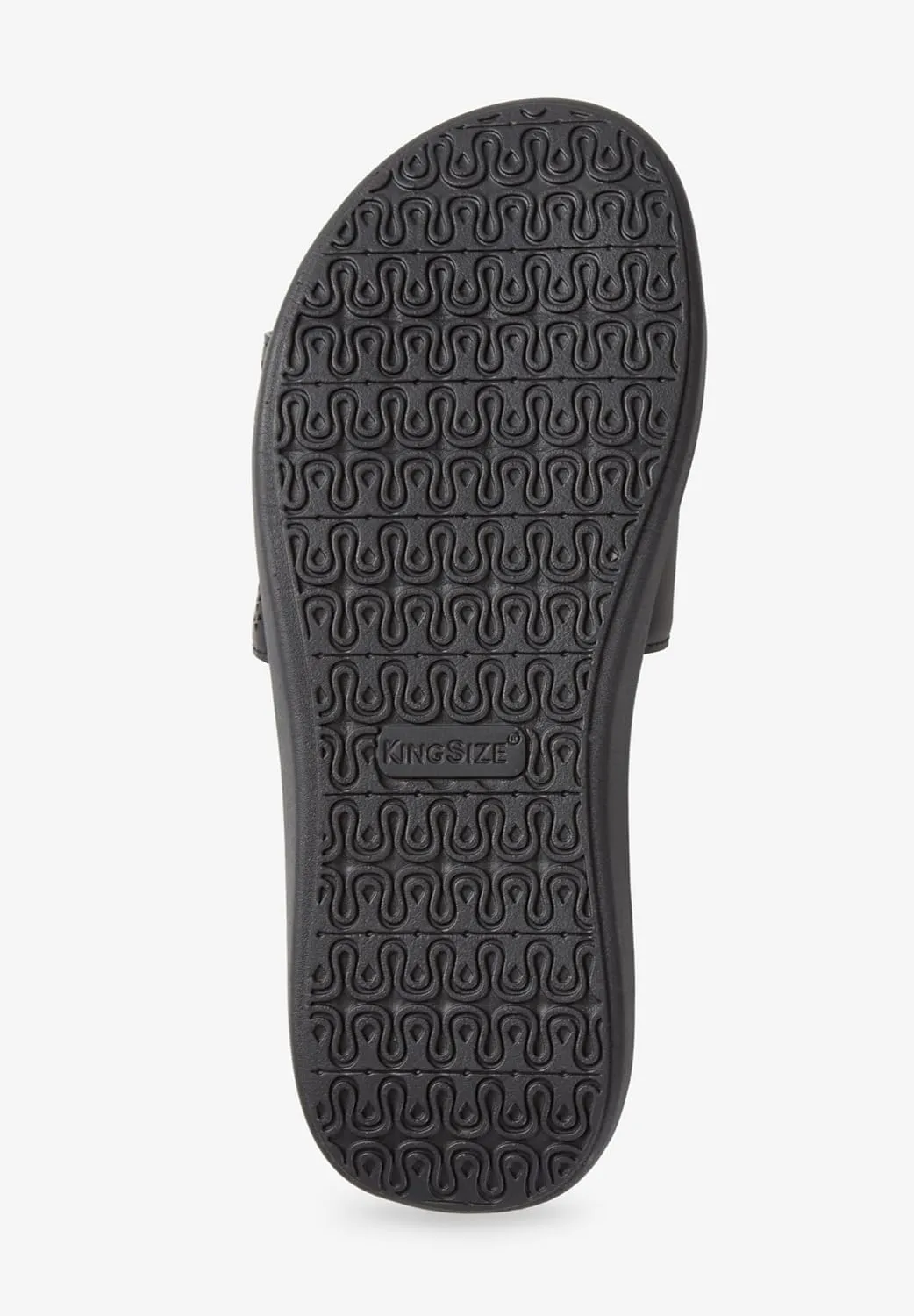 KingSize Men's Memory Foam Slide Sandal