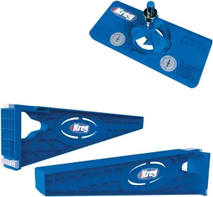 Kreg KHI-Slide & KHI-Hinge - 2 Drawer Slide Jigs & 1 Concealed Door Hinge Jig - Woodworking Tools