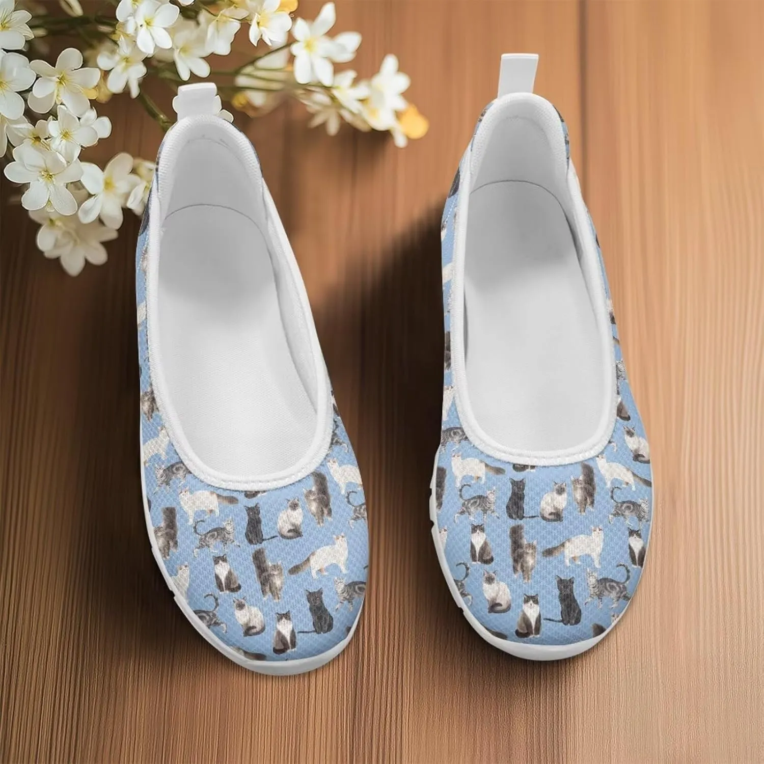 Ladies Slip on Loafer Shoes Womens Flats Dress Clothes Shoes Ballet Pregnant Walking Work Casual Comfortable