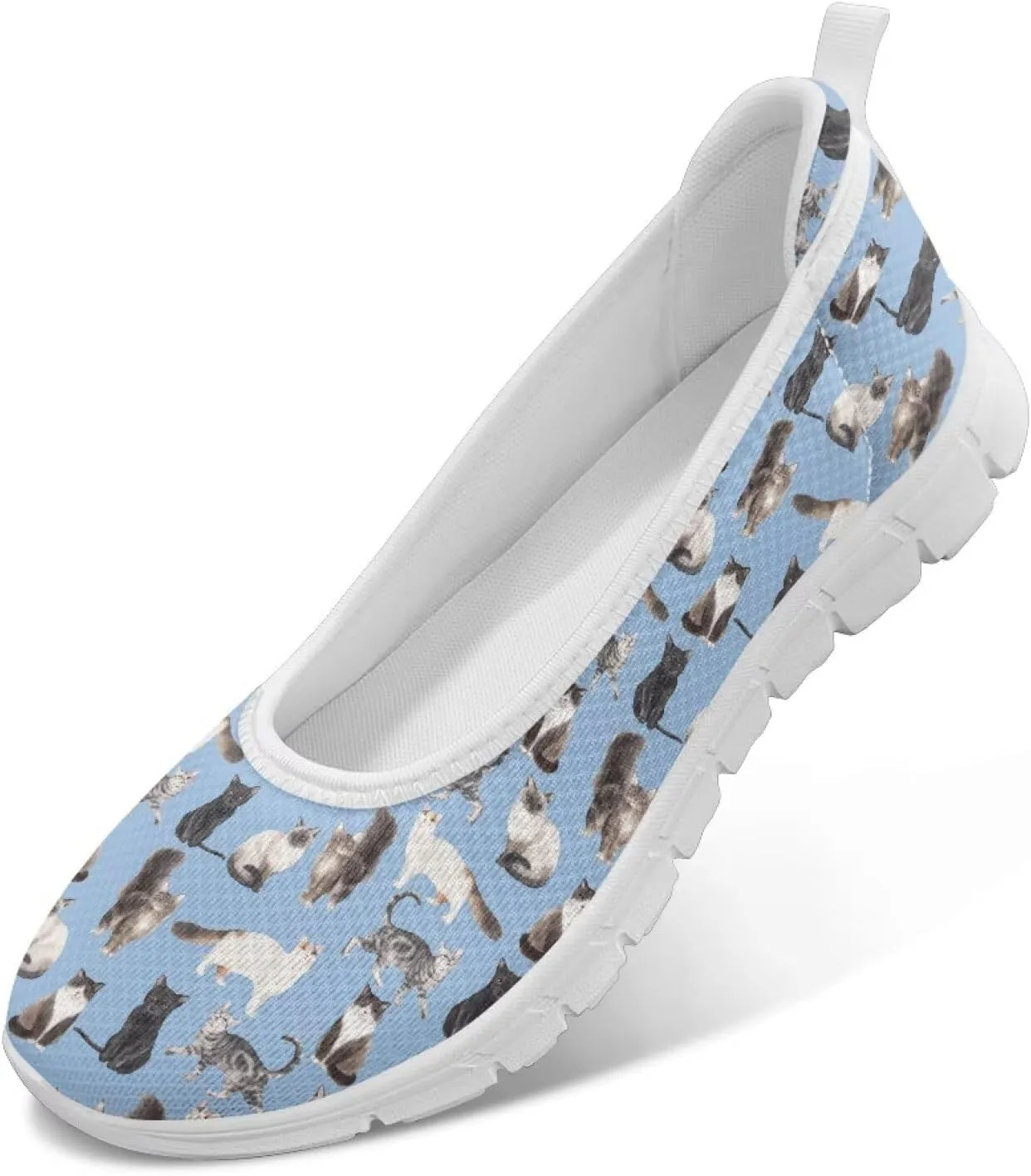 Ladies Slip on Loafer Shoes Womens Flats Dress Clothes Shoes Ballet Pregnant Walking Work Casual Comfortable