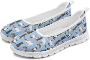 Ladies Slip on Loafer Shoes Womens Flats Dress Clothes Shoes Ballet Pregnant Walking Work Casual Comfortable