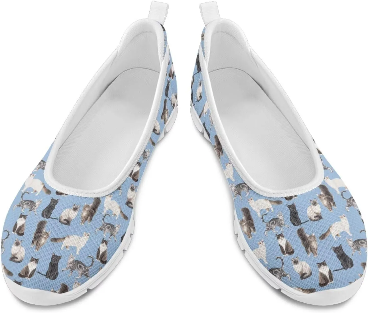 Ladies Slip on Loafer Shoes Womens Flats Dress Clothes Shoes Ballet Pregnant Walking Work Casual Comfortable