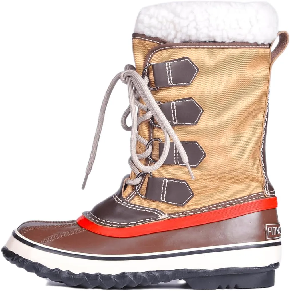 landing craft Women's Snow Boot for Winter,Outdoor Mid Calf Duck Boots Waterproof Hunting shoes