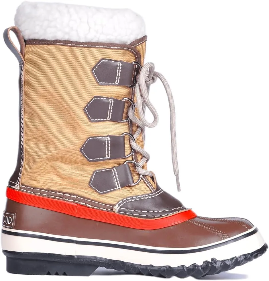 landing craft Women's Snow Boot for Winter,Outdoor Mid Calf Duck Boots Waterproof Hunting shoes