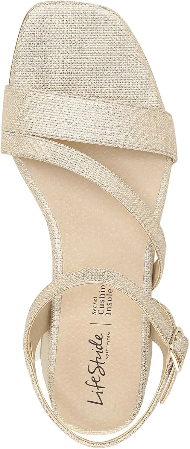 LifeStride Women's Julep Ankle Strap Sandal