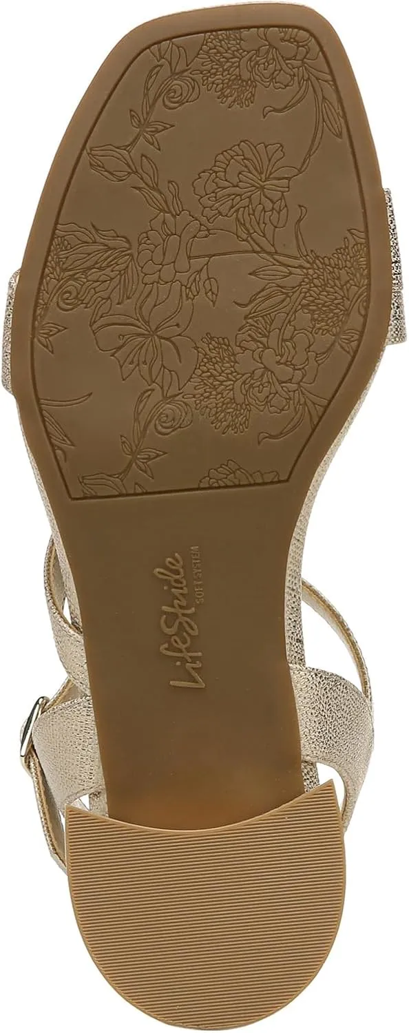 LifeStride Women's Julep Ankle Strap Sandal