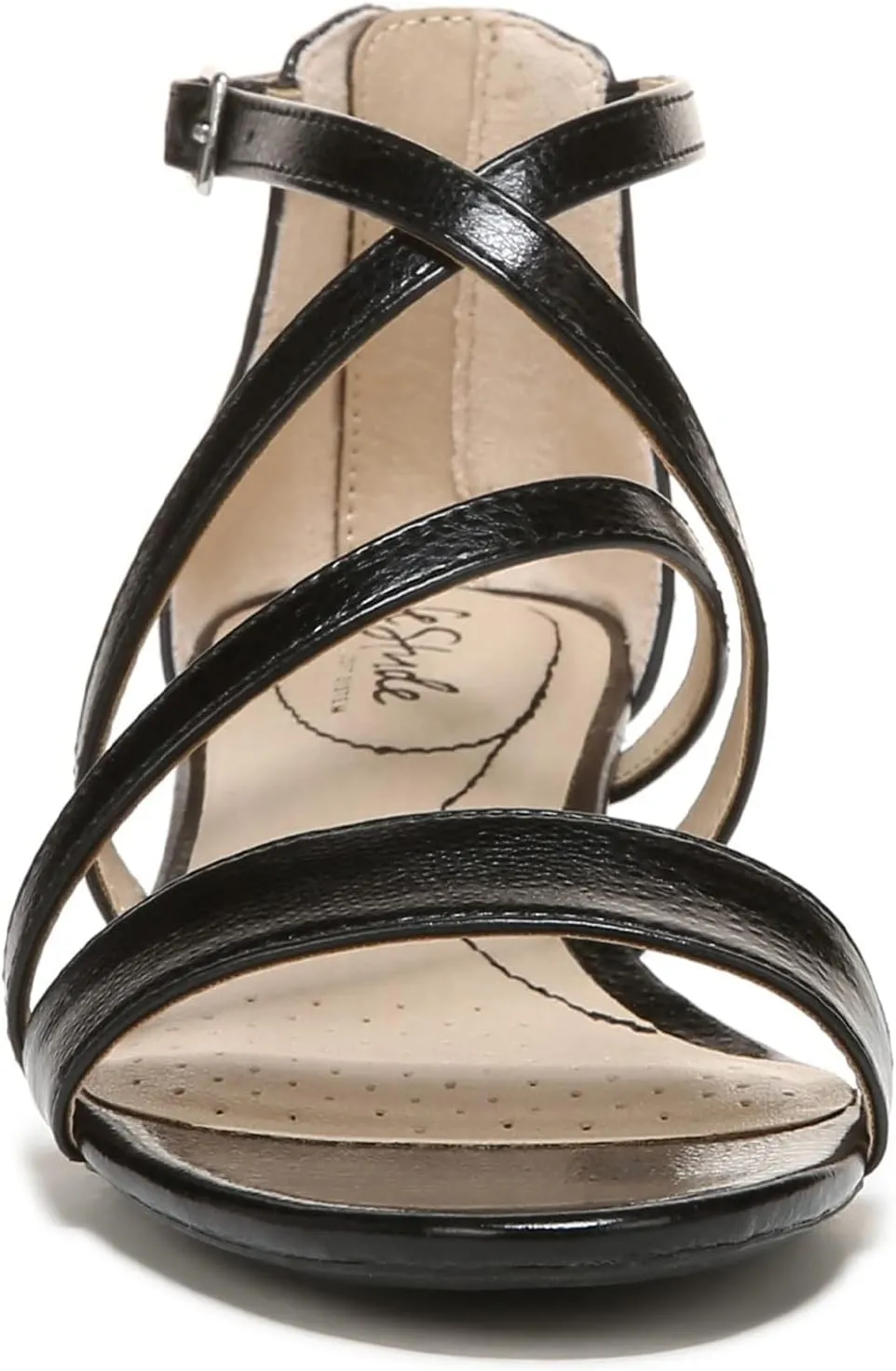LifeStride Women's Yolanda Strappy Wedge Sandal