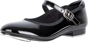 Linodes Economy Unisex-Child Easy Slide Buckle Tap Shoe for Girls and Boys Maryjane Dance Flat