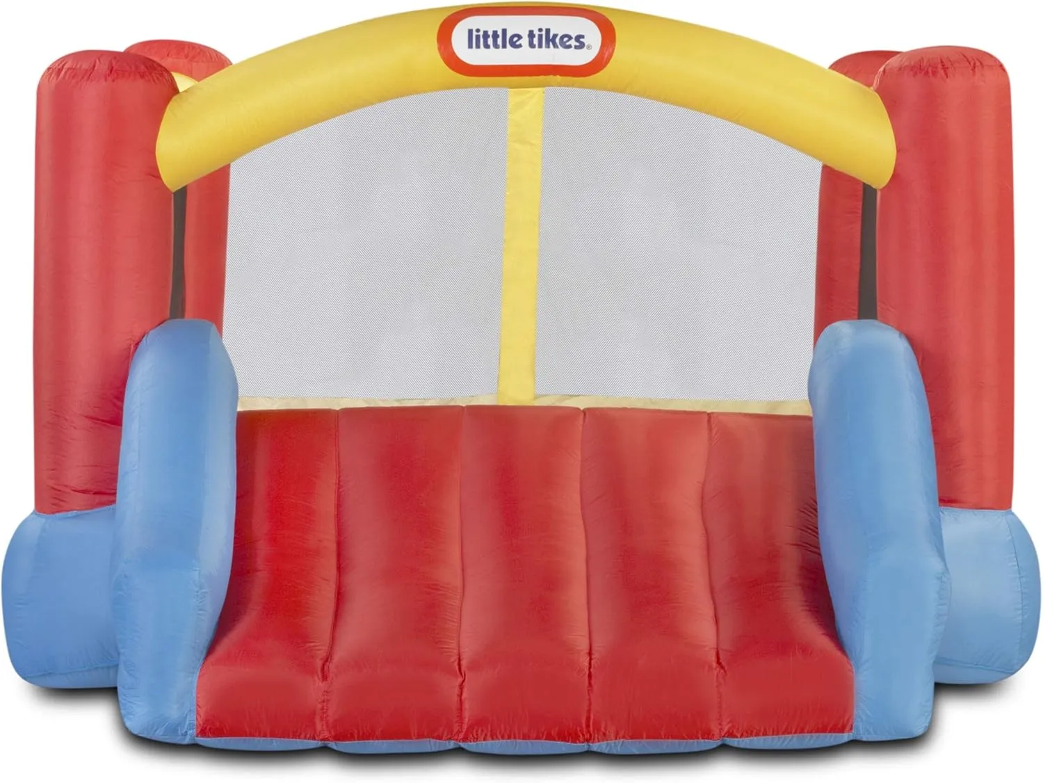 Little Tikes Jump 'n Slide Inflatable Bouncer Includes Heavy Duty Blower With GFCI, Stakes, Repair Patches, And Storage Bag, for Kids Ages 3-8 Years