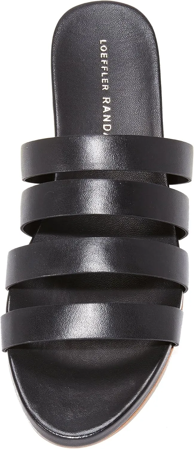 LOEFFLER RANDALL Women's Caspar Strappy Slide (Leather) Sandal