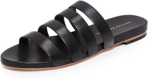 LOEFFLER RANDALL Women's Caspar Strappy Slide (Leather) Sandal