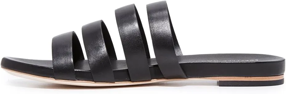 LOEFFLER RANDALL Women's Caspar Strappy Slide (Leather) Sandal