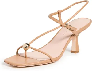 Loeffler Randall Women's Triana Strappy Mid Heel Sandals with Ball