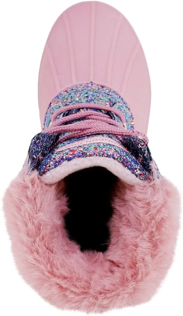 LONDON FOG Girls Stockport Cold Weather Warm Lined Snow Boot