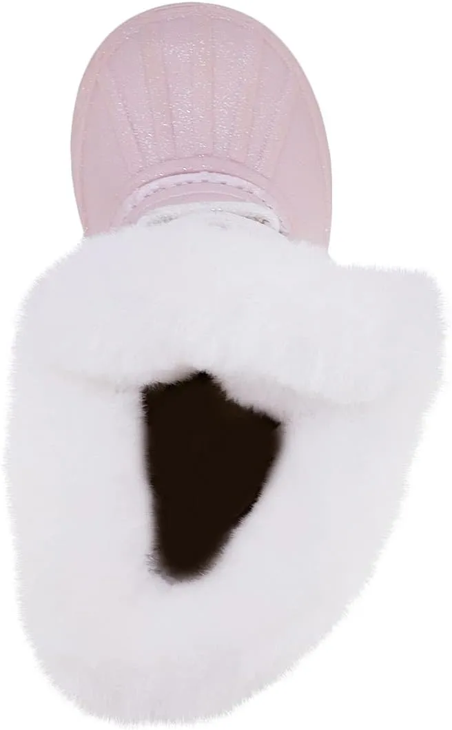 LONDON FOG Girls Toddler Endfield Cold Weather Warm Lined Snow Boot