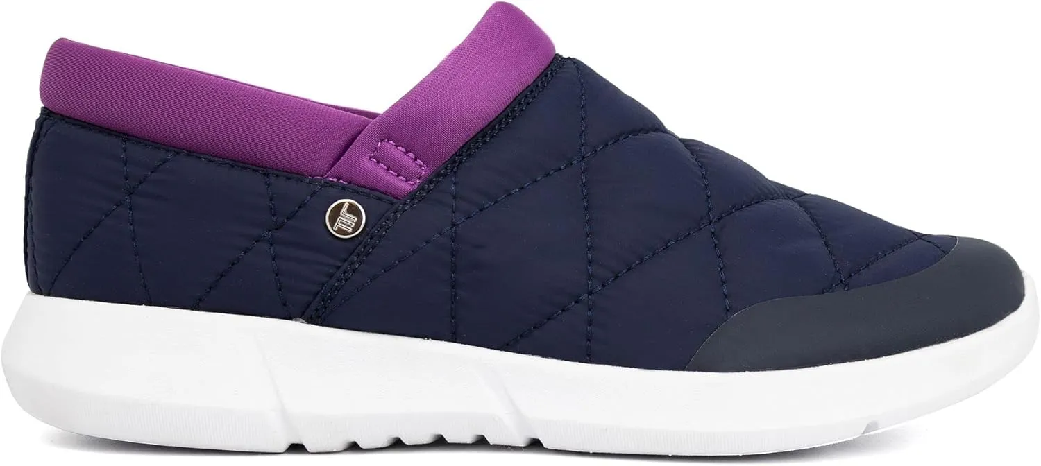 LONDON FOG Womens Kellie Slip-on Loafer Fashion Sneaker Comfort Casual Shoes