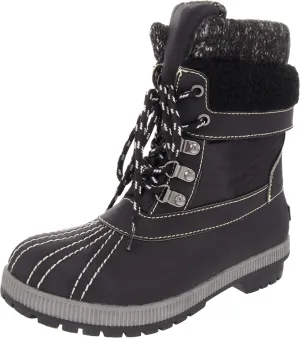 LONDON FOG Womens Mitten Cold Weather Duck Boot for Snow