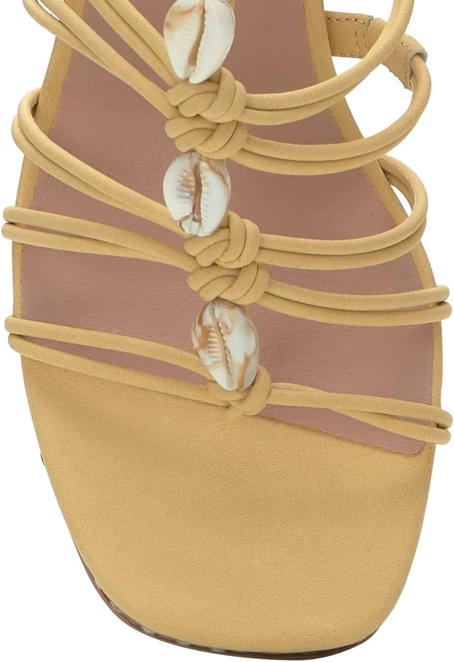 Lucky Brand Women's Bassie Strappy High Heel Sandal Heeled